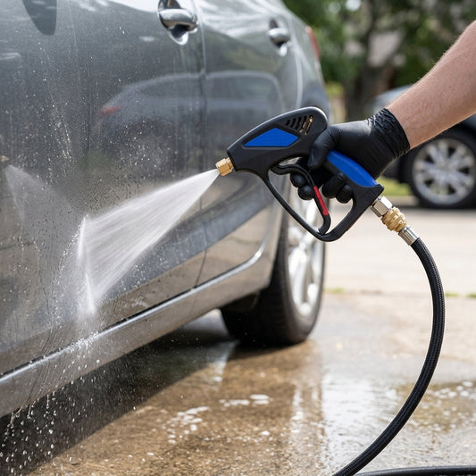 High Pressure Washer Gun with Trigger Lock, 5000 psi Swivel Inlet | Stellar Drive Supply