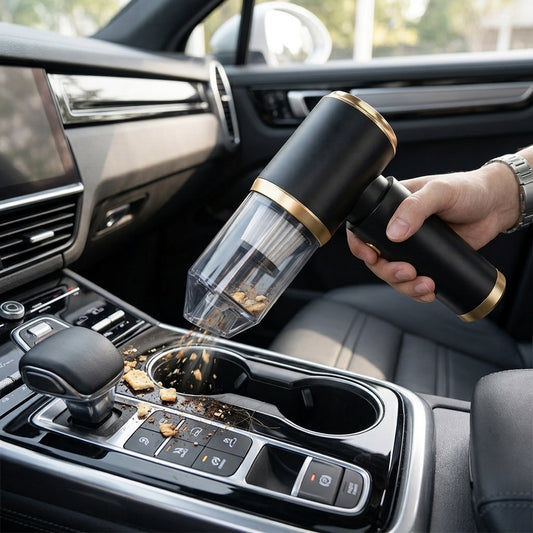 Wireless Handheld Car Vacuum Cleaner – Portable 4000 Pa | Stellar Drive Supply