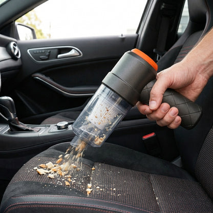 Cordless Wet‑and‑Dry Mini Handheld Car Vacuum Cleaner | Stellar Drive Supply